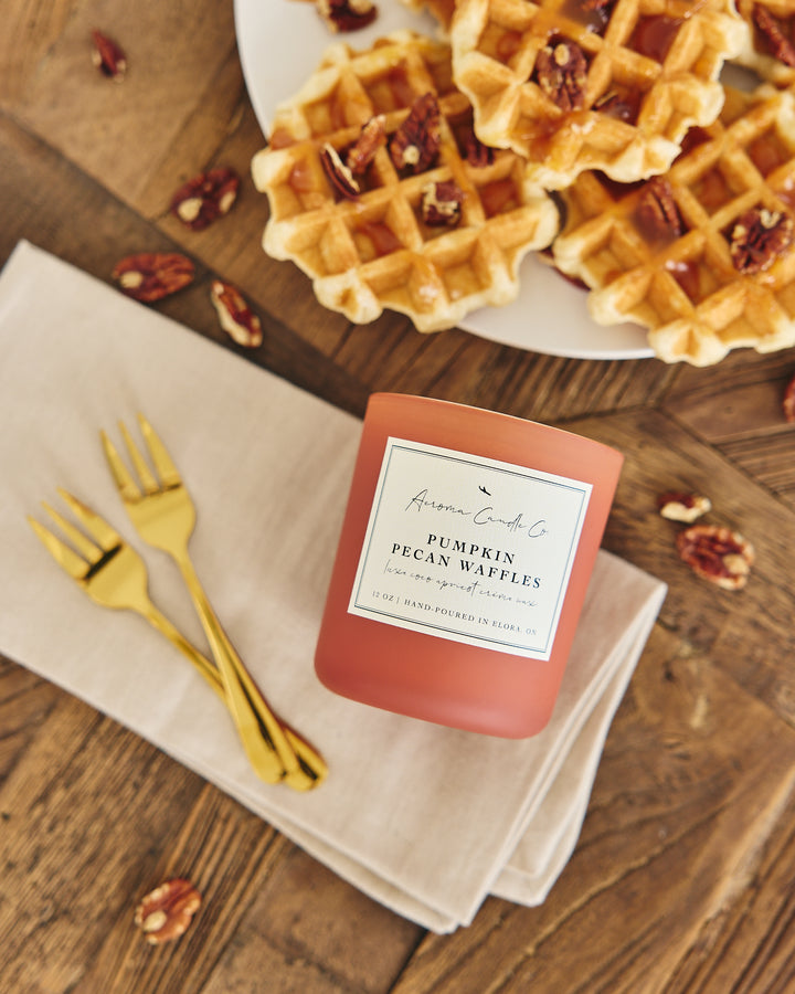 Pumpkin Pecan Waffles