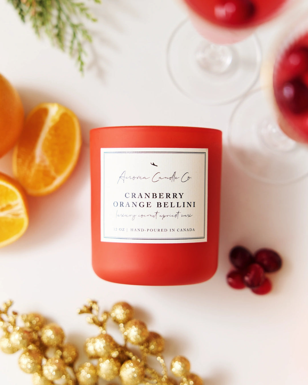 Cranberry Orange Bellini