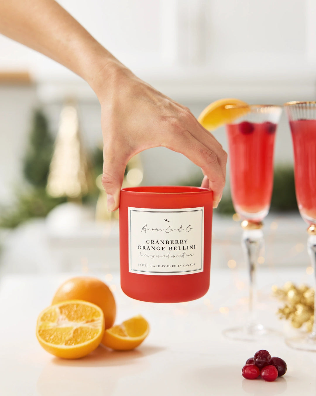 Cranberry Orange Bellini